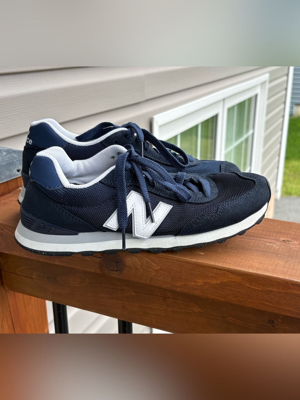 New Balance 515 Navy/White/Grey Sz 7.5